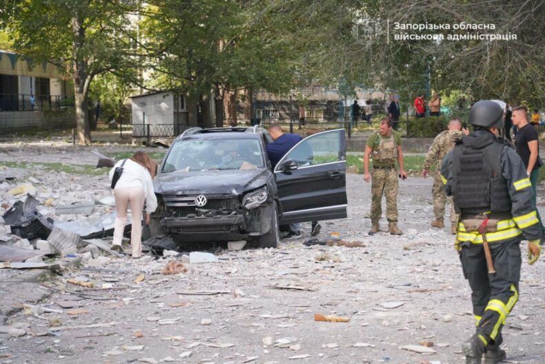 запорожье взрывы