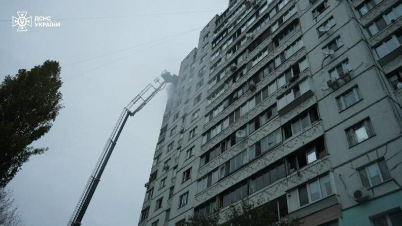 киев атака дронов