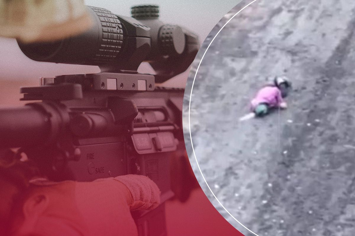 розстріл цивільної жінки