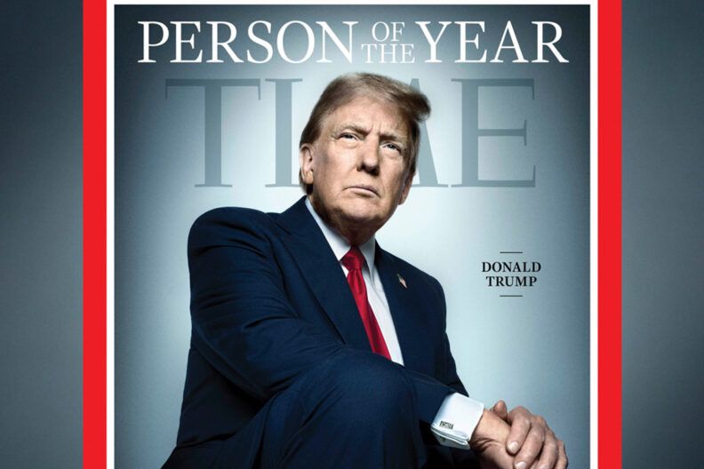 Трамп стал Человеком года 2024 года по версии журнала Time