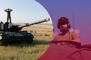 Фото к: Военный с позывным Смайлик: история 21-летнего танкиста на фронте