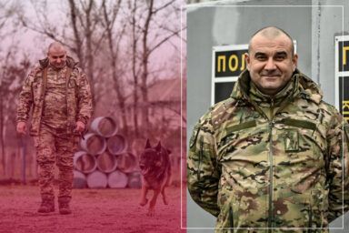 Фото до: Микита Устінов: від поліцейського до бійця на фронті