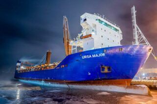 Фото к: В Средиземном море затонул российский сухогруз Ursa Major: подробности взрыва
