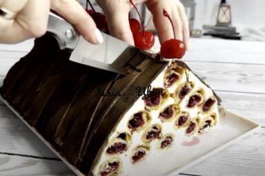Фото к: Торт Дрова под снегом от Лилии Цвет: самый вкусный рецепт