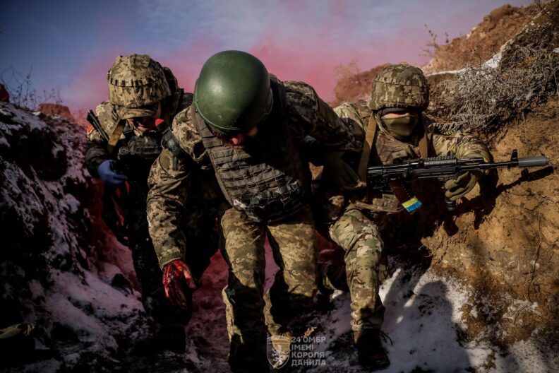Фото к: Карта боевых действий 27 декабря 2024: оккупанты сосредотачиваются возле Петропавловки и Курахового карта боевых действий