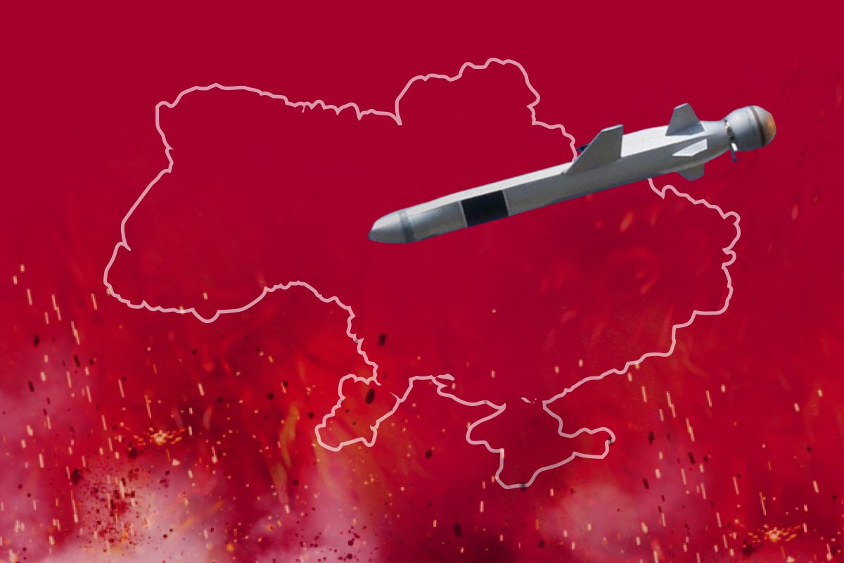 масований обстріл