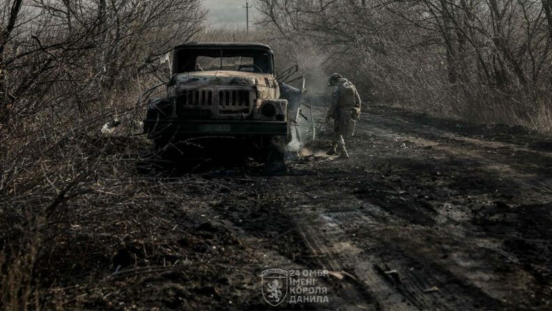 Фото к: Карта боевых действий 17 января 2025: три сотни российских погибших на Покровском направлении