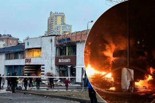 Баллистика по Киеву: есть погибшие и раненые, повреждена станция метро — фото