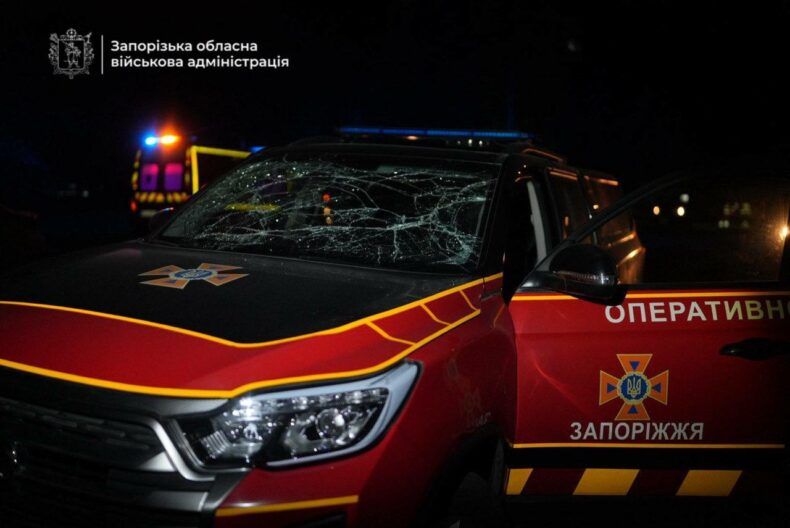 Росіяни вдарили по Запоріжжю: загинув чоловік, є постраждалі, серед яких немовля