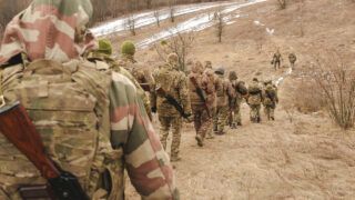 карта боевых действий