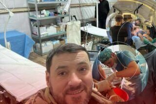 Фото до: Передове хірургічне відділення на фронті: як лікарі рятують життя на лінії вогню