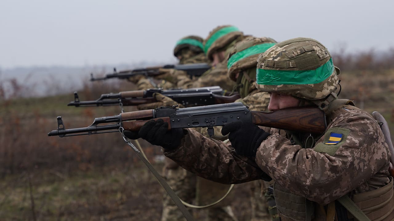 карта боевых действий