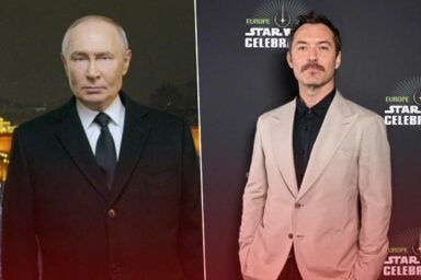 Фото до: Джуд Лоу зіграє Путіна: реакція українців на нову роль актора