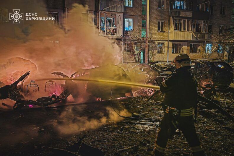 Загиблі у Харкові, руйнування у Дніпрі та Запоріжжі: наслідки нічного обстрілу України