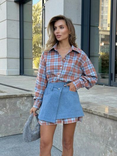 джинсовая баска