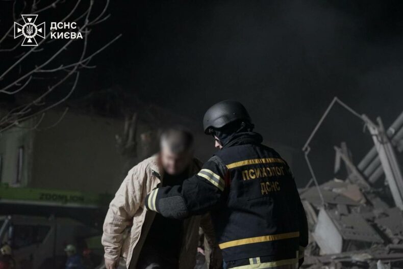 ​Ракетна атака РФ на Київ: 13 загиблих, понад 80 поранених, серед них 6 дітей (ОНОВЛЕНО)