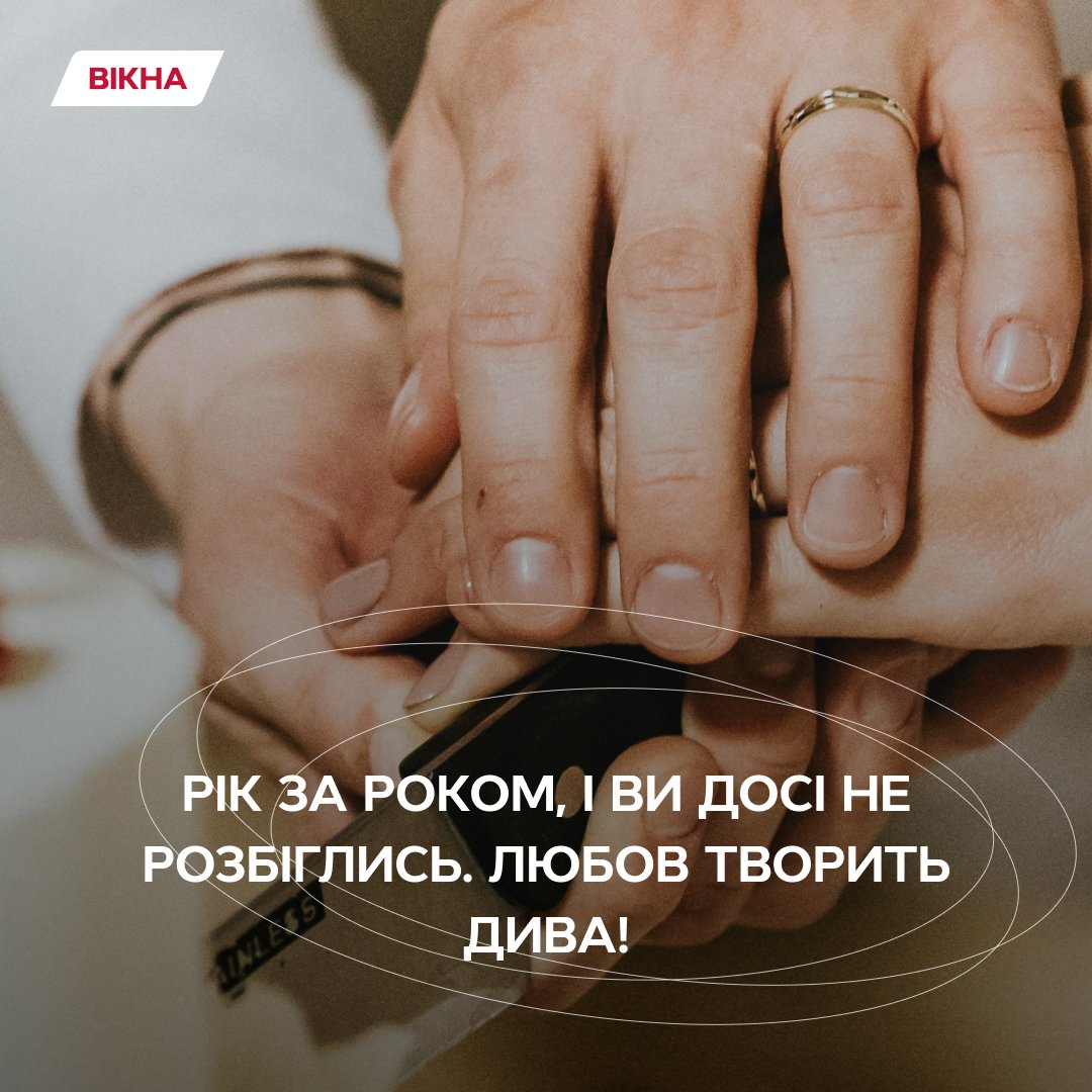 Привітання з річницею весілля