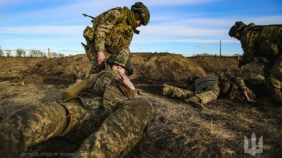 карта боевых действий