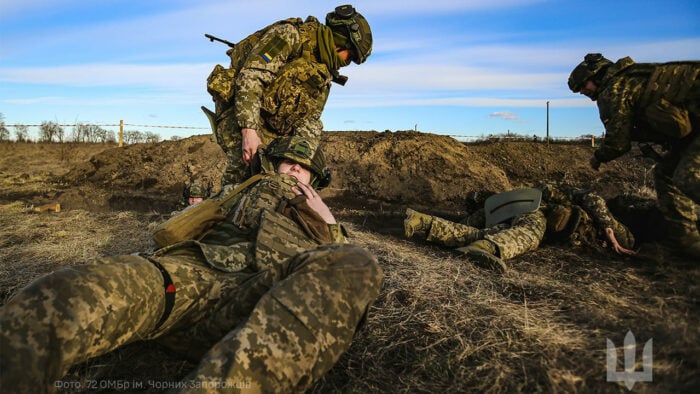 карта боевых действий