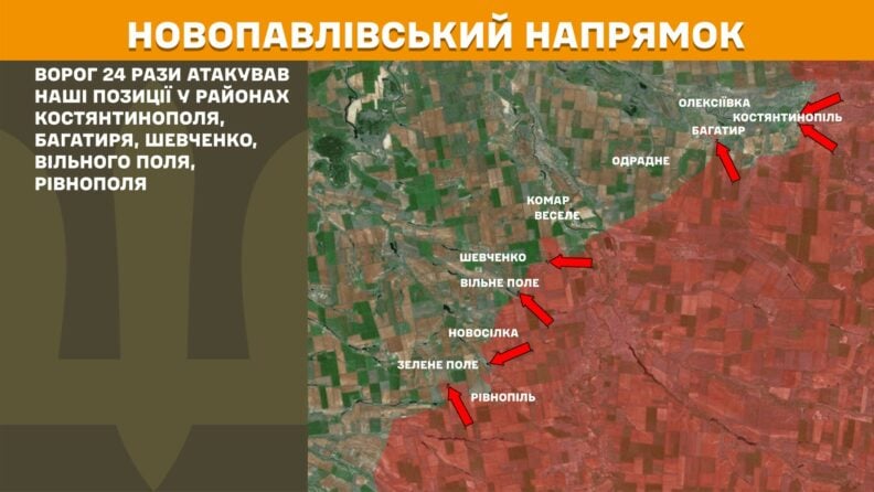 Карта боевых действий 19 мая 2025: только на одном направлении была тишина