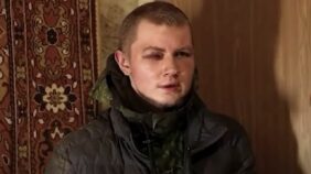 Пленный россиянин