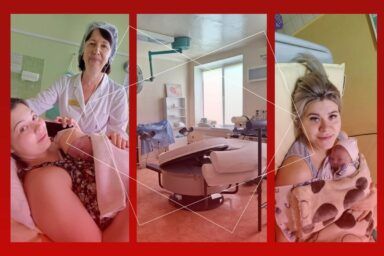 Фото до: Як народжують під вибухами: репортаж із запорізького пологового поруч із фронтом