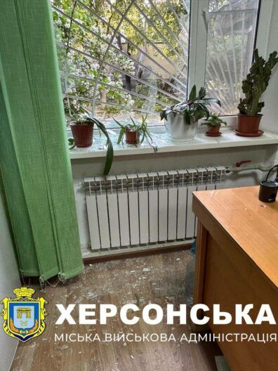 КАБом по Херсонській ОВА: пошкоджено будівлю, є постраждалі