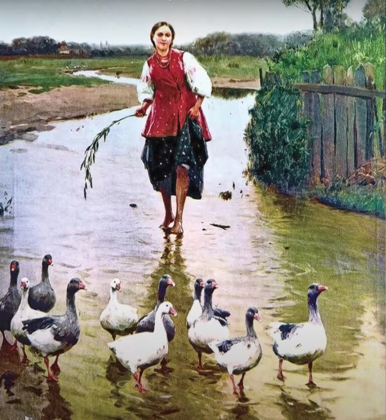 пимоненко гуси додому