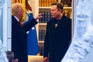 трамп и маск ссора