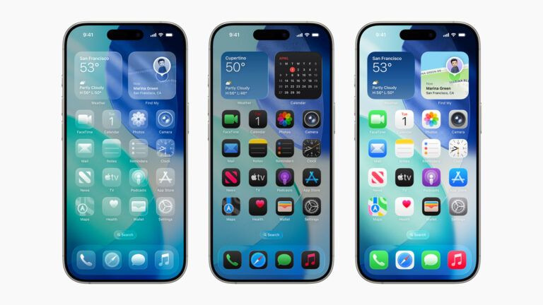 iOS 26 дизнайн