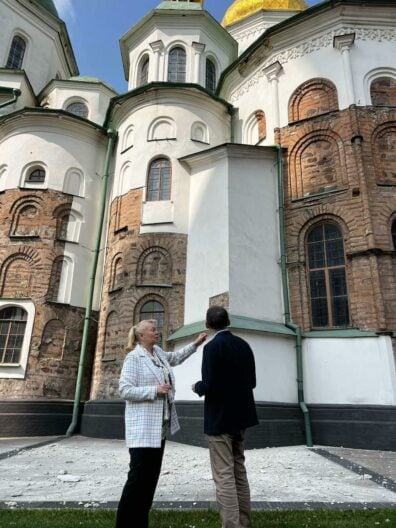 росія пошкодила софійський собор