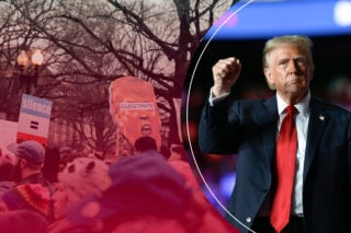Протест проти Трампа Без королів