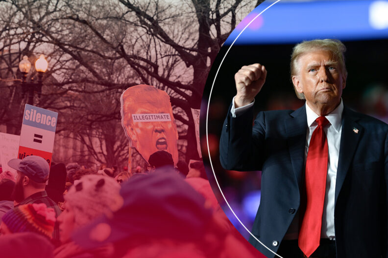 Протест проти Трампа Без королів