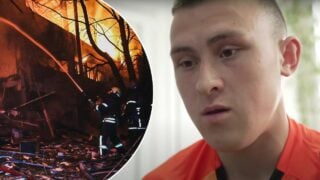под завалами пел гимн