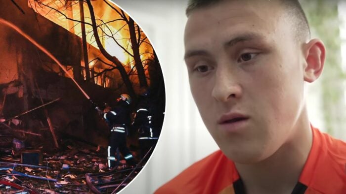 под завалами пел гимн