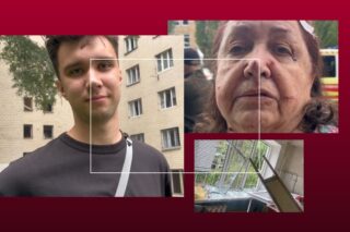 Очевидцы атаки на Киев