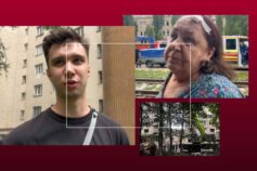 Очевидці атаки на Київ