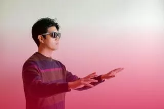 незрячие люди