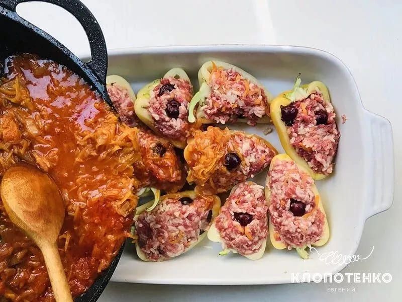рецепт перцю фаршированного
