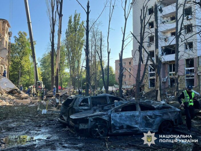 Шахедная ночь: от удара по Киеву есть погибшие и раненые
