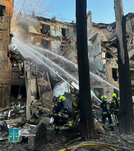 Шахедна ніч: від удару по Києву є загиблі та поранені