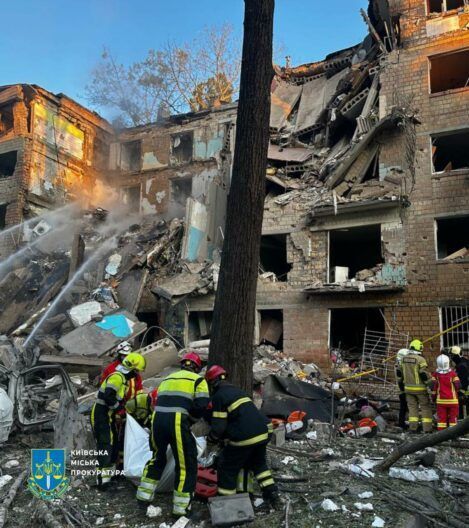 Шахедна ніч: від удару по Києву є загиблі та поранені