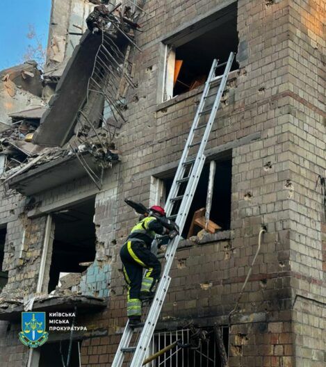 Шахедна ніч: від удару по Києву є загиблі та поранені
