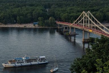 Температура воды в Днепре в Киеве