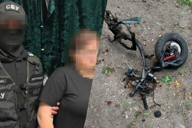 Фото до: У Харкові затримали 19-річну дівчину, яка ймовірно підірвала скутер військових