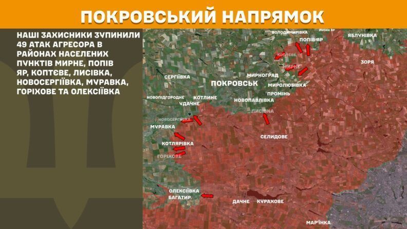 Карта бойових дій 2 липня 2025: росіяни посилюють бої на Лиманському напрямку