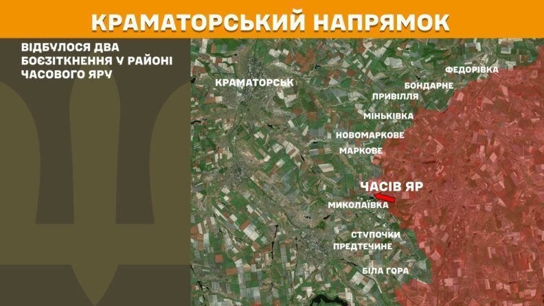 Карта бойових дій 7 липня 2025: росіяни наступають у напрямку Хатнього, що біля Вовчанська