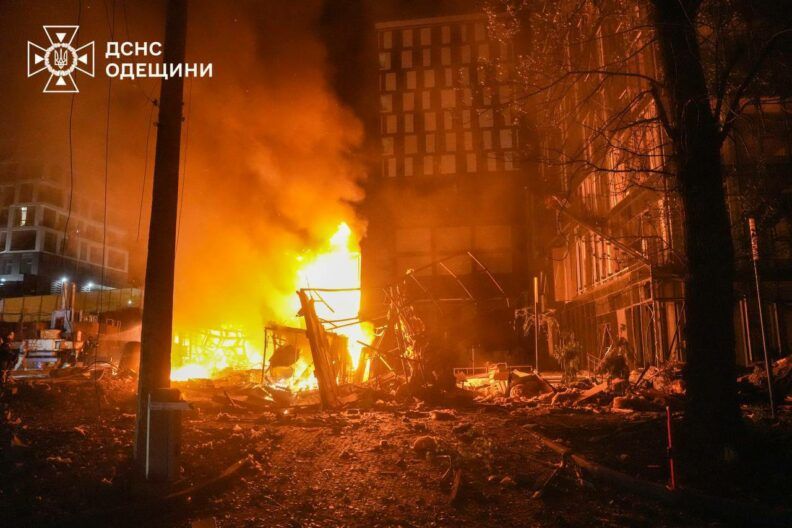 обстрел одессы