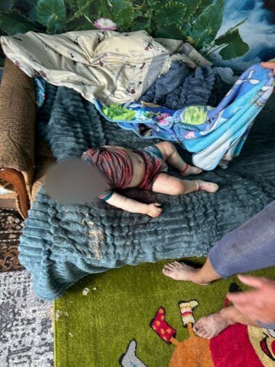 Ему был год и два месяца: россияне убили маленького мальчика на Херсонщине Фото к: Российский дрон убил годовалого Дмитрика в Херсонской области