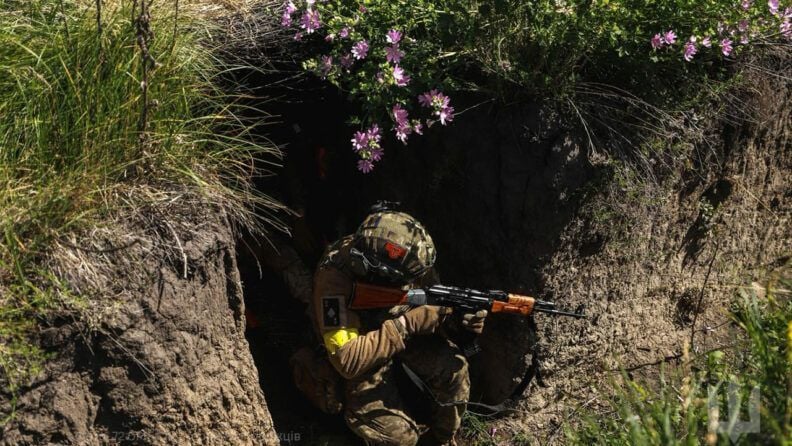 карта боевых действий
